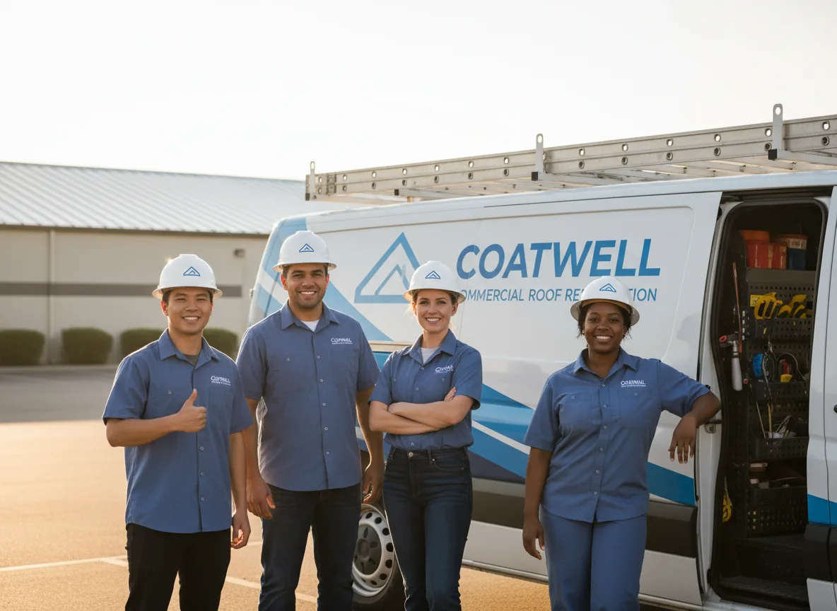 Commercial roof coating company in Fordland, MO